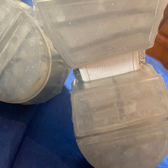 NWOT  Jimmy Choo Swarovski Crystals Tennis Shoe - Picture 11 of 12